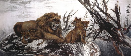 《威震图》水墨画 6495万卖出 关于佛号的说明|极圣佛教网-如来正法