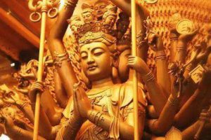 千手观世音菩萨 我亲眼看见了千手观世音菩萨 |极圣佛教网